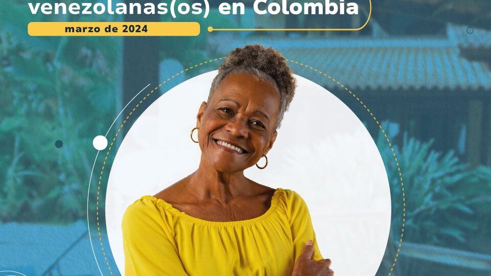 Portada de Informe de migrantes venezolanos en Colombia en marzo de 2024