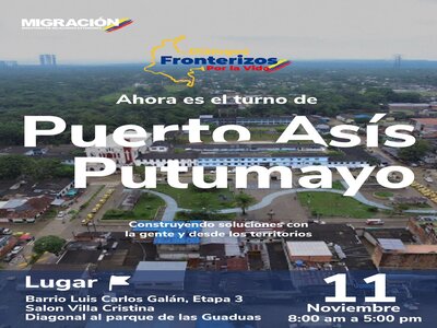 Relatoría del Diálogo Fronterizo por la Vida capítulo Puerto Asís - 11 de noviembre de 2025