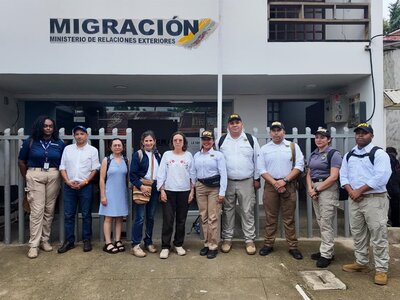 Migración Colombia y Panamá refuerzan cooperación para el manejo del flujo migratorio inverso