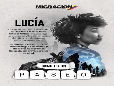 “No es un paseo” la campaña de Migración Colombia para disuadir la migración irregular
