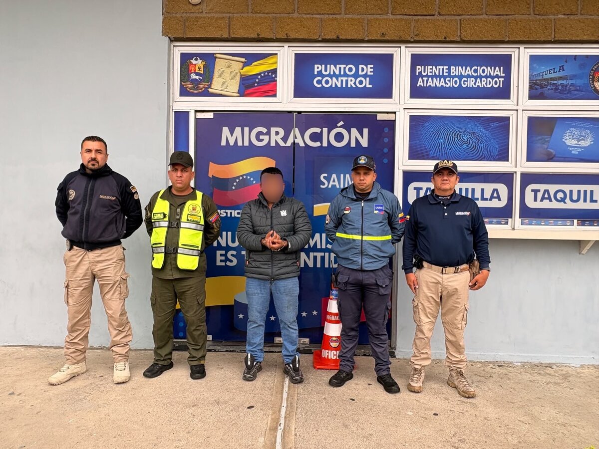 Migración Colombia expulsó del país a alias Chachi, cabecilla del Tren del Llano
