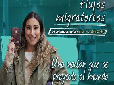 Informe de flujos de colombianas(os) julio y octubre 2024