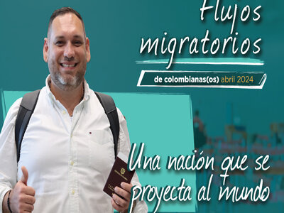 Informe de flujos de colombianas(os) abril 2024