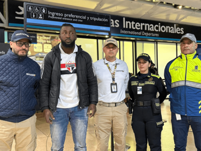 Migración Colombia expulsa del país al ciudadano brasileño implicado en actos de alteración al orden público ocurridos en el estadio Atanasio Girardot