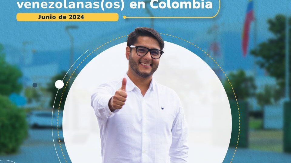 Portada de Informe de migrantes venezolanos en Colombia a agosto del 2024