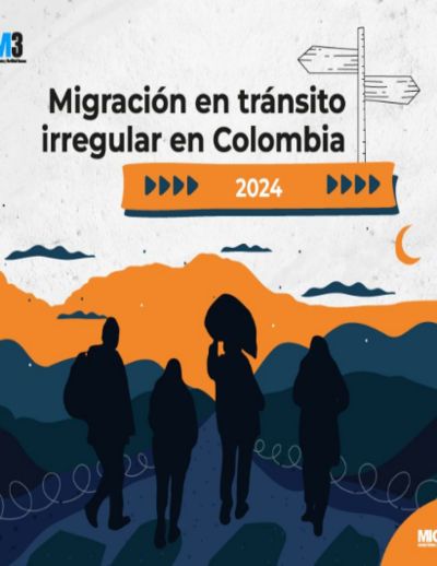 Región Pacífico y Ecuador — Migración irregular en tránsito en Colombia, enero a diciembre 2024