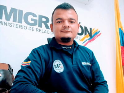 Oficial de Migración Colombia salvó la vida de viajero chileno en el aeropuerto de Cartagena