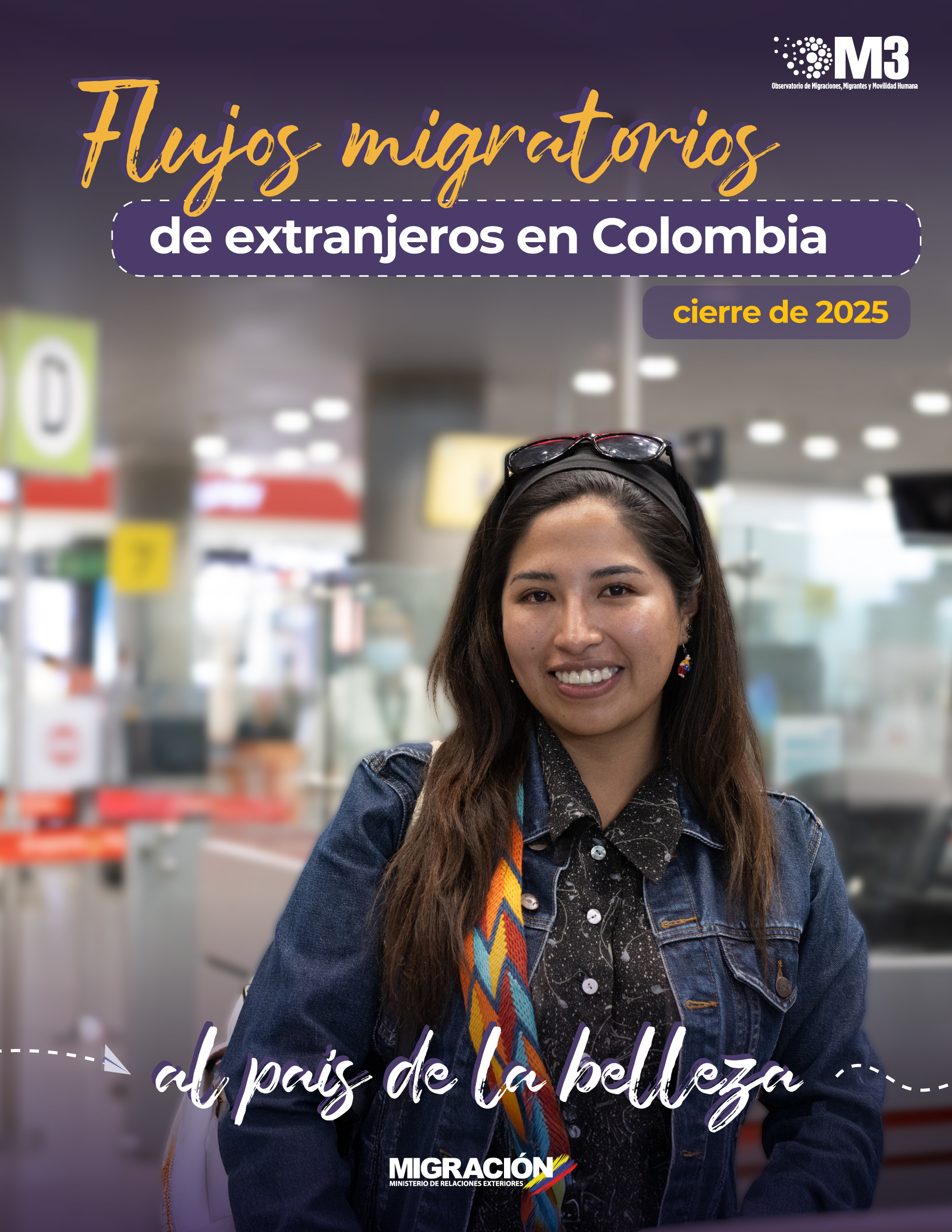 Flujos migratorios de extranjeros en Colombia: Cierre de 2025