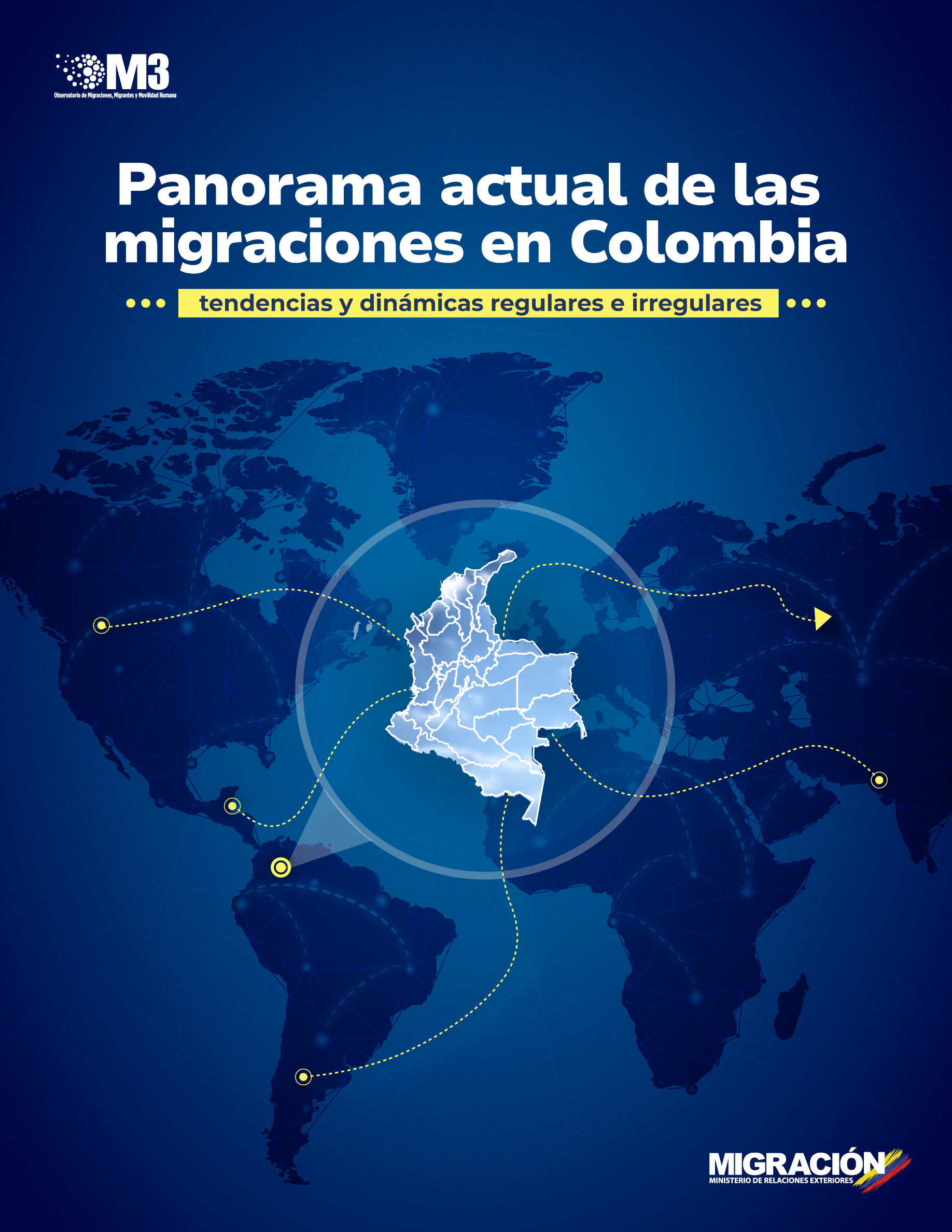 Portada de Panorama actual de las migraciones en Colombia: Tendencias y dinámicas regulares e irregulares